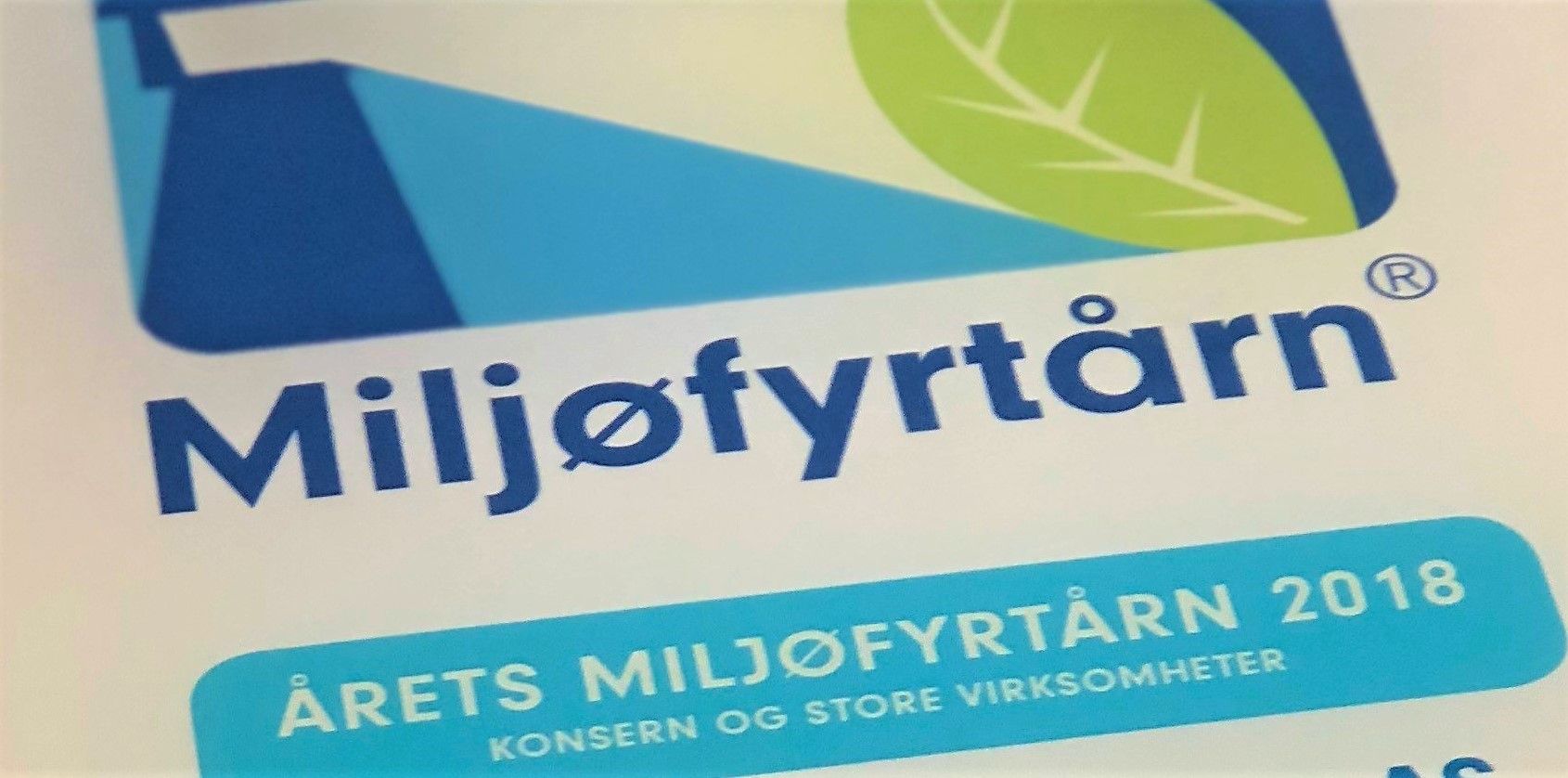 Årets Miljøfyrtårn plakett