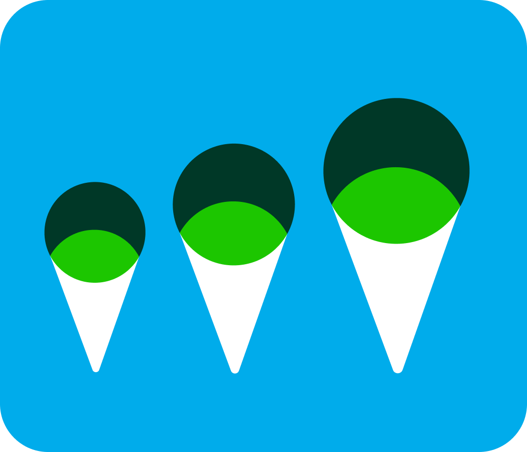 Kontinuerlig forbedring-ikon