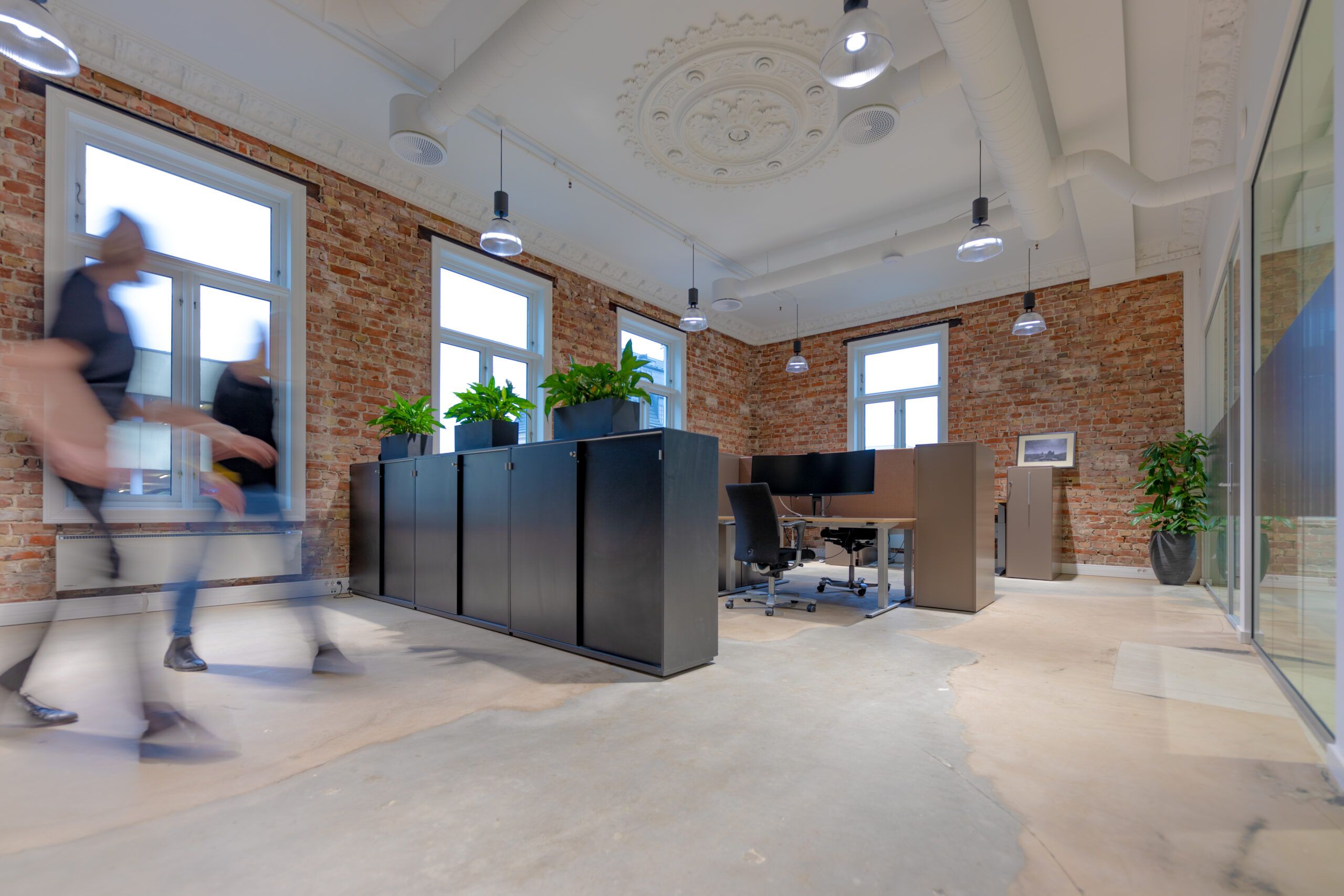 Bilde av kontorlandskap