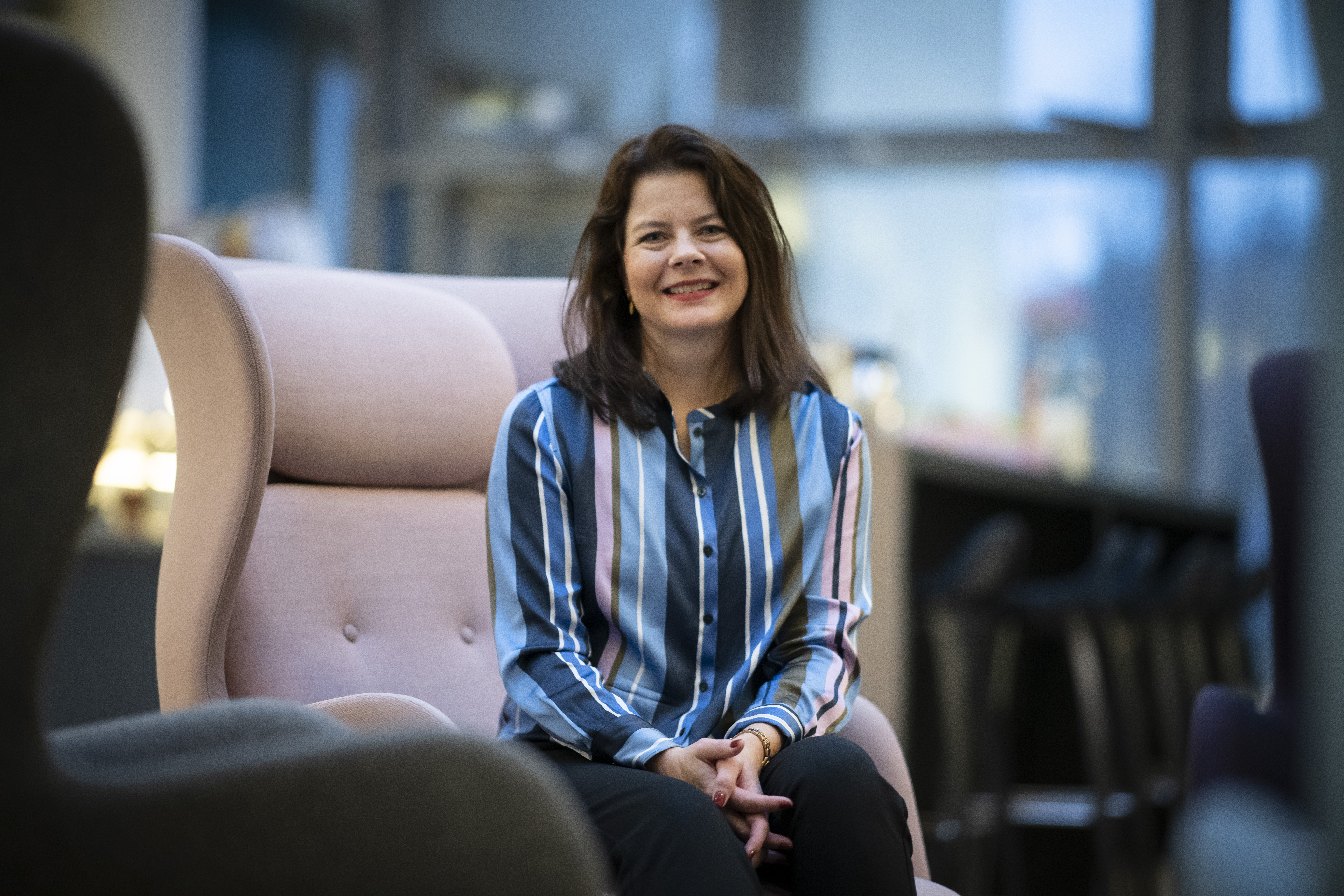 Camilla Gulsett, bærekrafsansvarlig i Lindorff